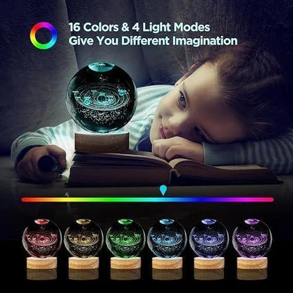 3D Crystal Lamp Ball(Assorted Design) (Copy)